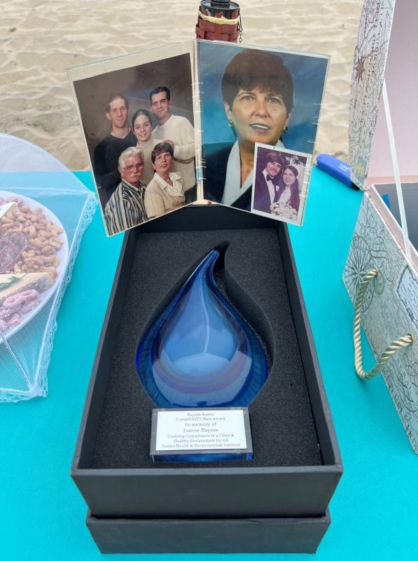 The CommUNITY Hero Memorial Award was presented to honor the life work of the late Joanne Haynes and John Austin.